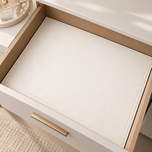 Custom Faux Leather Drawer & Shelf Liner – Final Balance Payment
