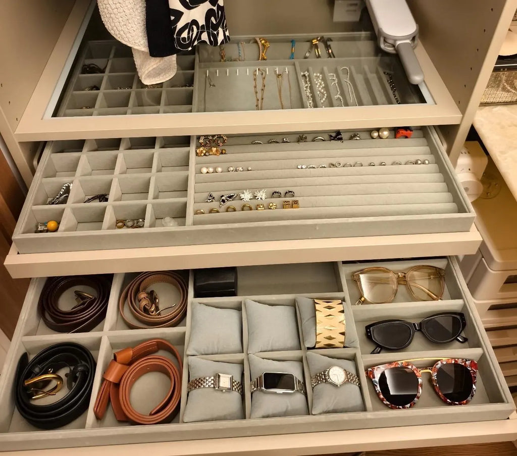 Made-to-Measure Jewelry Drawer Insert Tray – FINAL BALANCE | Custom Closet & Drawer Storage