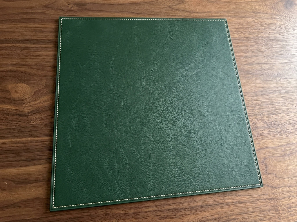 Custom Faux Leather Drawer Liner – Made-to-Measure Stitched Insert