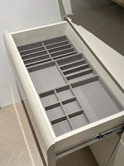 Custom Drawer Inserts | Stackable 2-Tier with Sliding Upper Tray For Jewelry