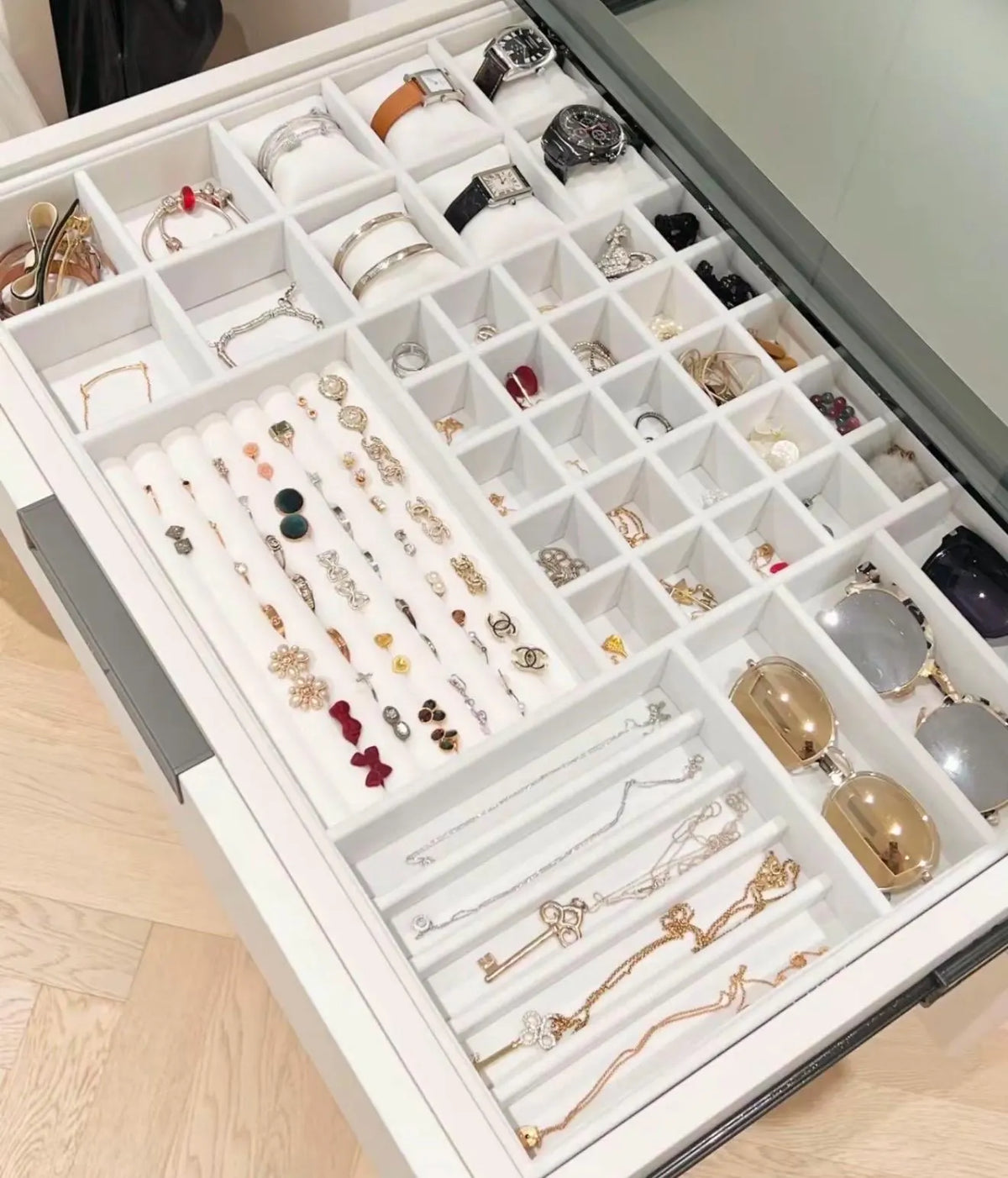 Made-to-Measure Jewelry Drawer Insert Tray – FINAL BALANCE | Custom Closet & Drawer Storage
