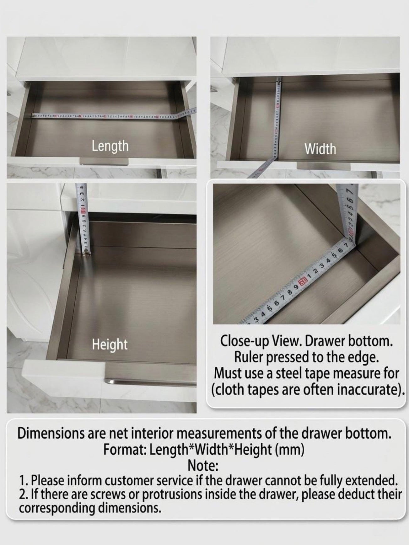 Custom Drawer Inserts | Made-to-Measure Leather or Velvet