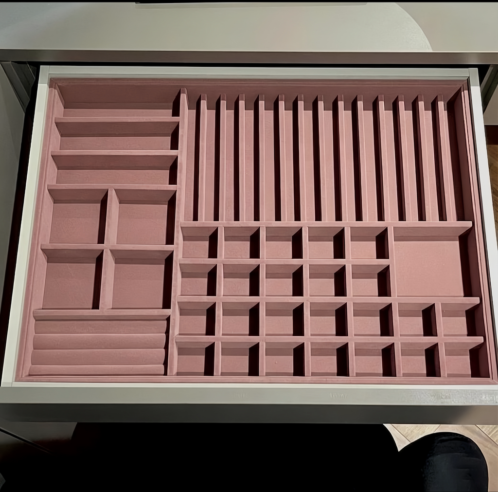 Custom Jewelry Tray | Made-to-Measure Velvet or Leather